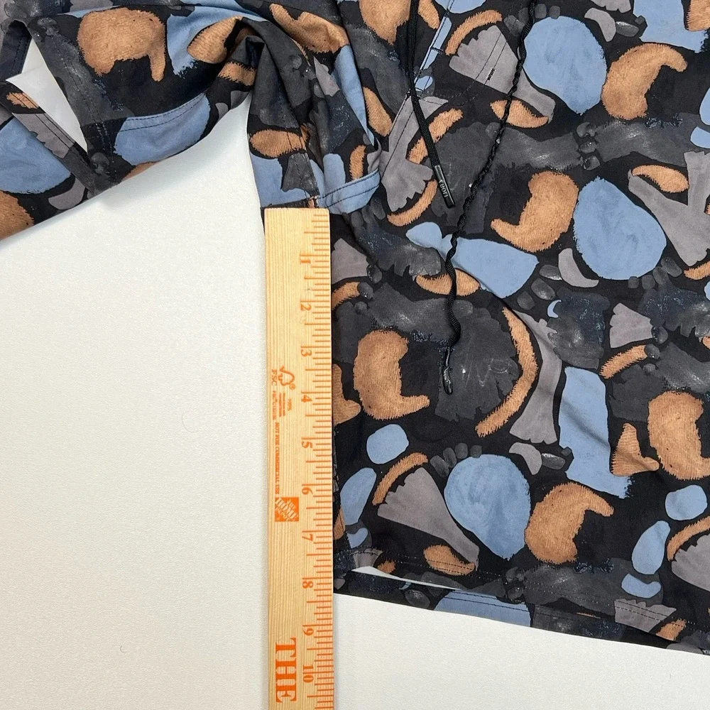 Vuori Mens 34 V383 Infinity Board Shorts Cloud Abstract Beach Swim Print